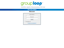 Tablet Screenshot of gslcfaithinmotion.grouploop.com