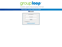 Tablet Screenshot of jrexecutives.grouploop.com
