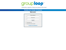 Tablet Screenshot of chamber.grouploop.com