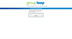Desktop Screenshot of my.grouploop.com